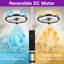 50cm Ceiling Fan with LED Lights-515865795