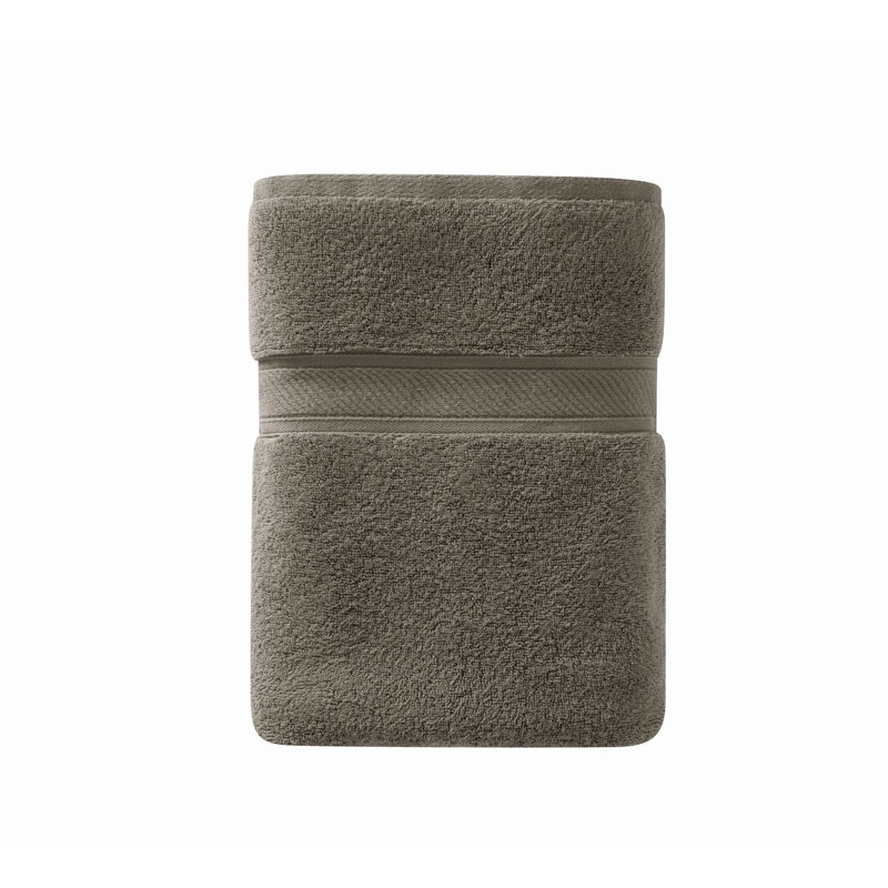  Regal Plush Towel Sets, Dark Gray