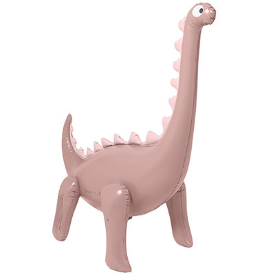 Gicleur gonflable géant: Into the Wild - Dino rose