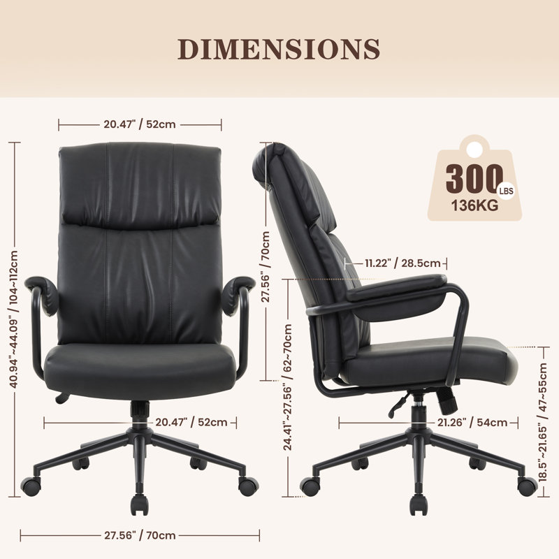 Ergonomic Office Chair, Black