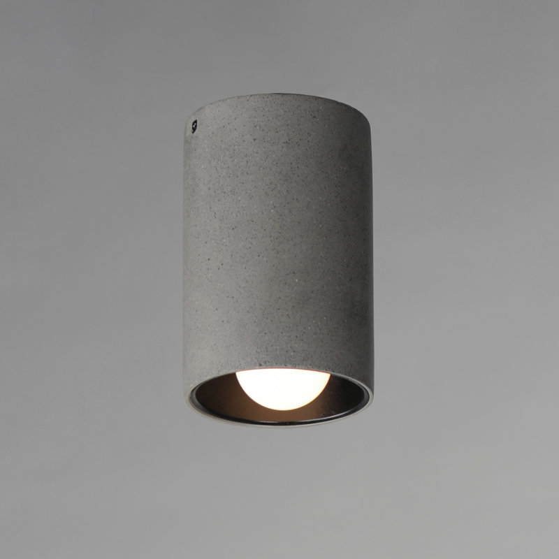 Pilar-Flush Mount, Graystone