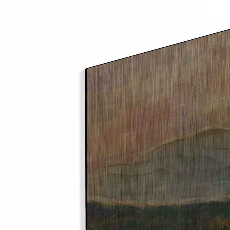 Into The Valley 3 'par Alonzo Saunders, art mural en métal, H 24 po x l 36 po