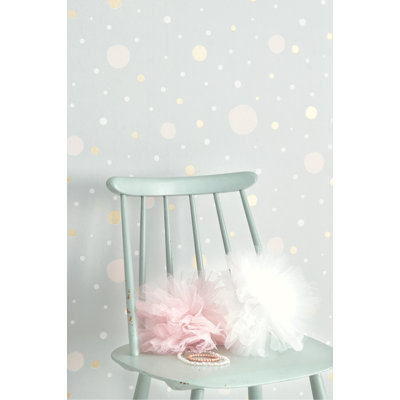  Papier peint confettis gris