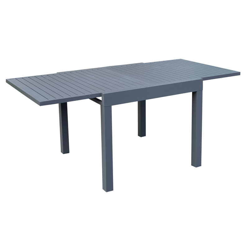 Laklynn Rectangular Extendable Outdoor Dining Table , 180cm cm W 90cm cm D