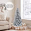 Arbre de Noël enneigé 4,5 pi
