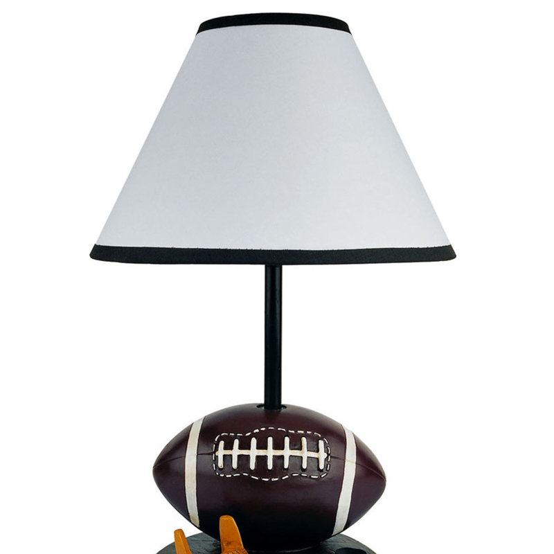 Polyresin Football Table Lamp