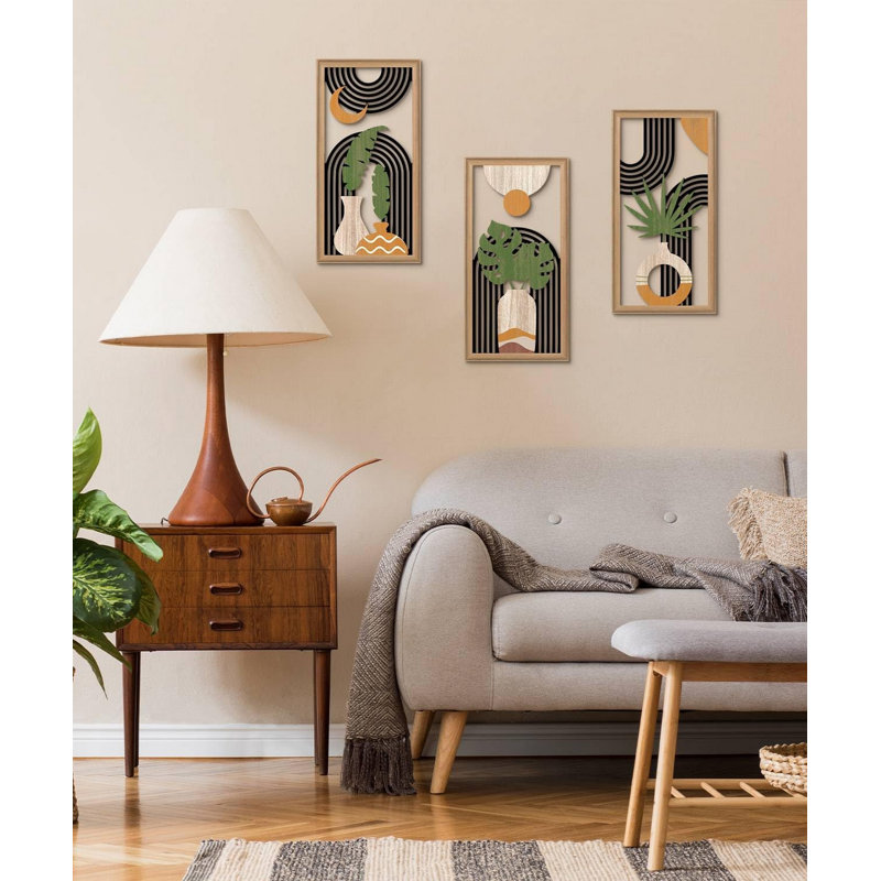 Ensemble d'art mural Boho Mountain