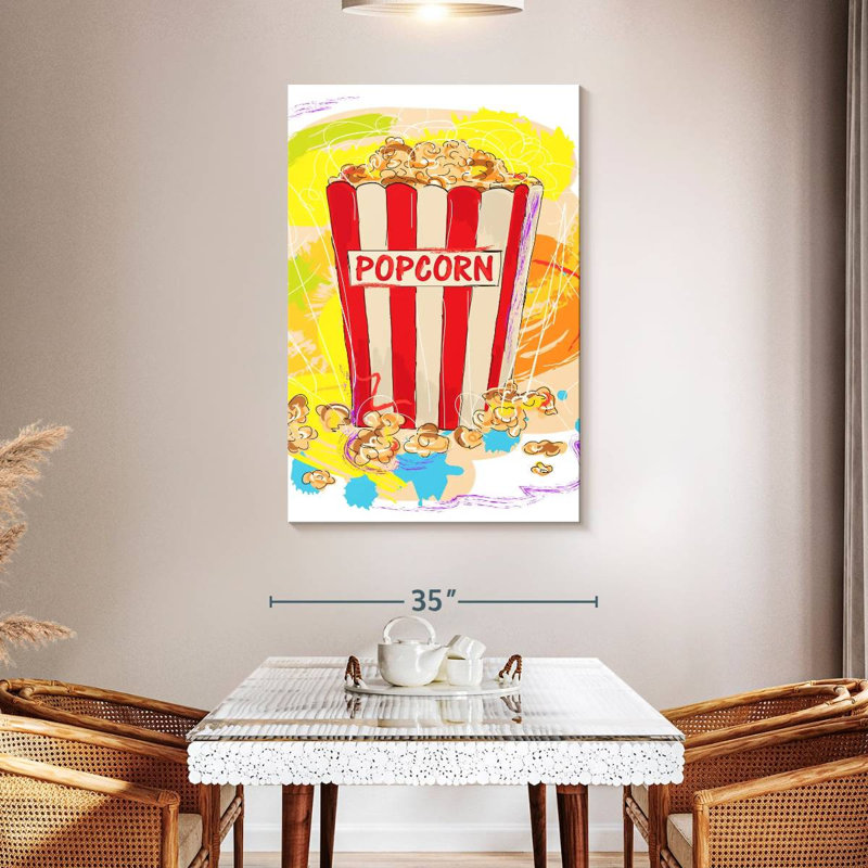Yarlin Popcorn, 48" H x 32" W