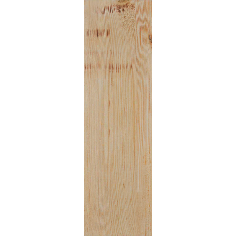 Corbeau Del Monte avec contre-plaque, H 26 po x l 7,5 po x P 14 po, Sapin de Douglas, Lisse