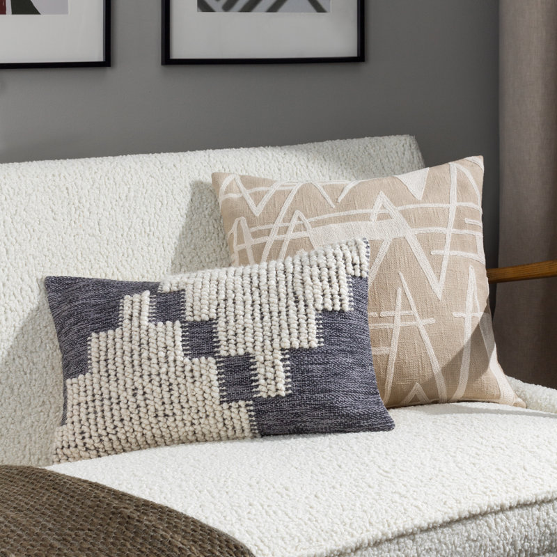 Montmiral Abstract Rectangular Throw Cushion