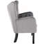 Cankton Velvet Accent Chair