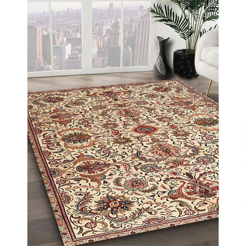 Floral Indoor Rug, Square 4'