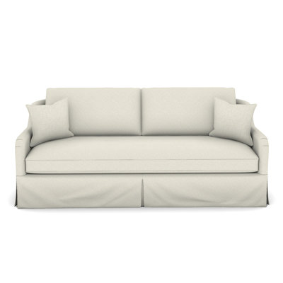 Fisher Waterfall Skirt Bench Seat Sofa