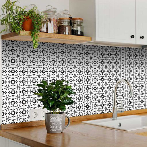 Transform Your Space with Stylish and Easy-to-Install Floor Tiles Model, 12 po x 12 po