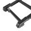 Porte-bagages de toit multifonctionnel en aluminium avec échelle latérale de fenêtre arrière pour Jeep Wrangler JL 2018+
