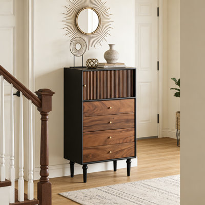 French Retro Entryway Cabinet