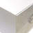 Pearl 2 - Drawer Nightstand in Silver