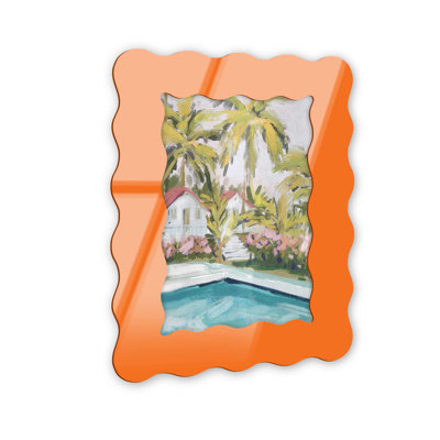 Cadre mural en acrylique Summer House par NOTORIART