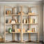 Retreat Wide Geometric Bookcase