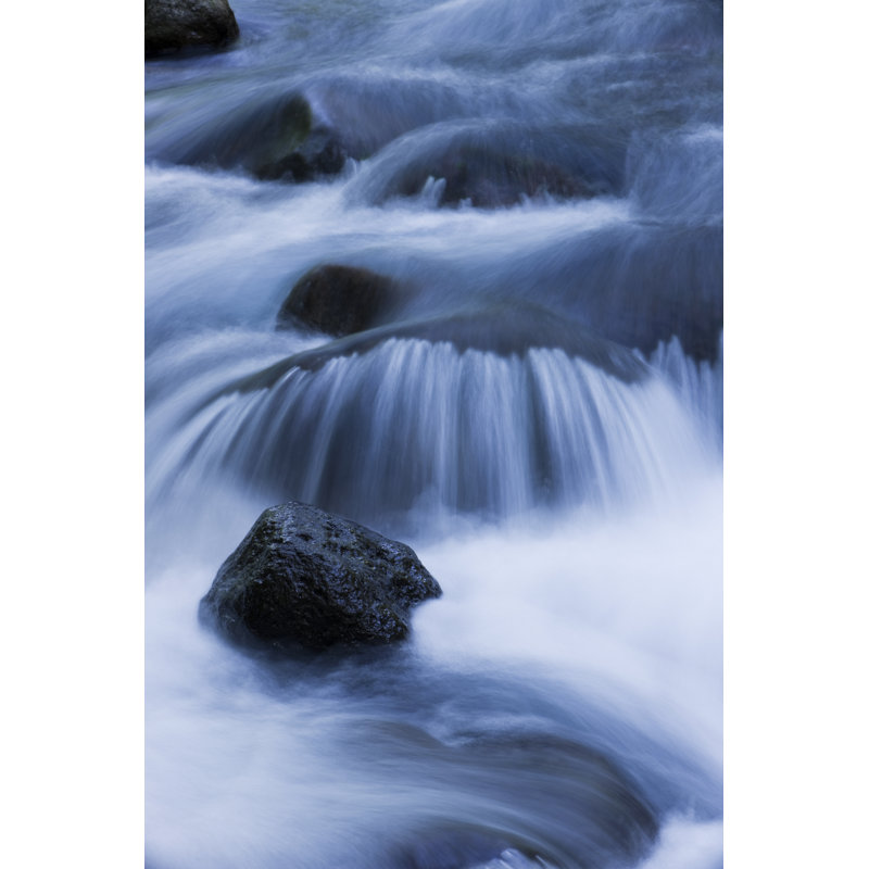 Mountain Stream by Ooyoo - Wrapped Canvas Print, 122cm H x 81cm W x 3.8cm D