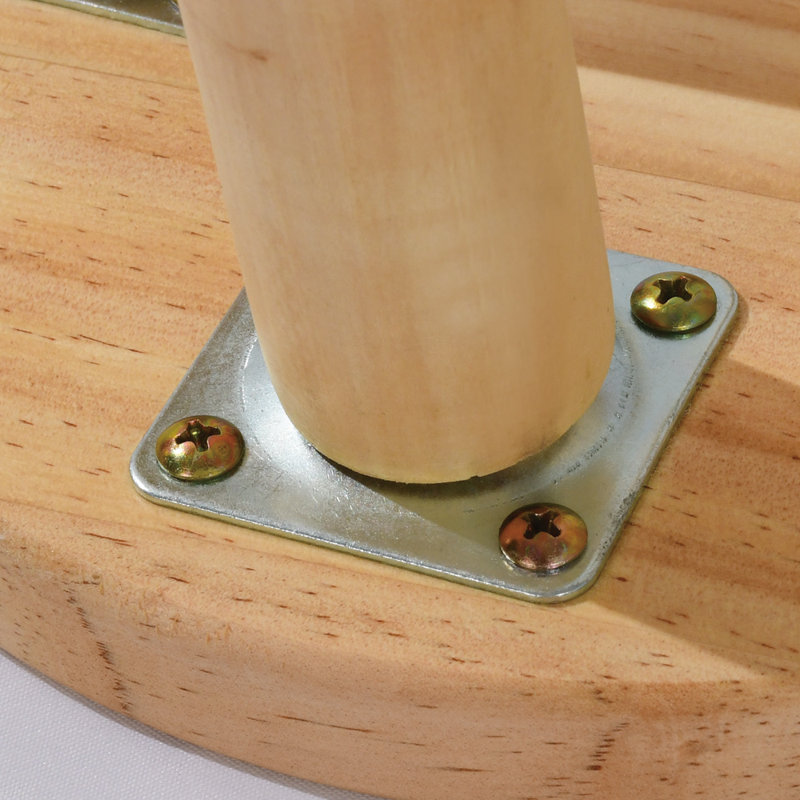 Ensemble de table d'activité pour enfants avec 2 chaises (bois naturel)
