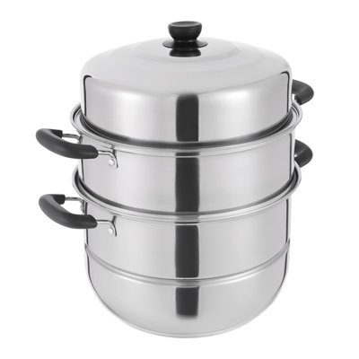 3 Tier Stainless Steel Steamer Pot