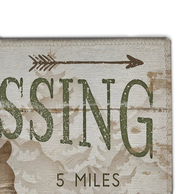 Tapis d'extérieur Deer Crossing, L 18 po x L 30 po
