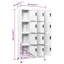 Vroman Metal 4 - Tier 90cm with Key-1992719903