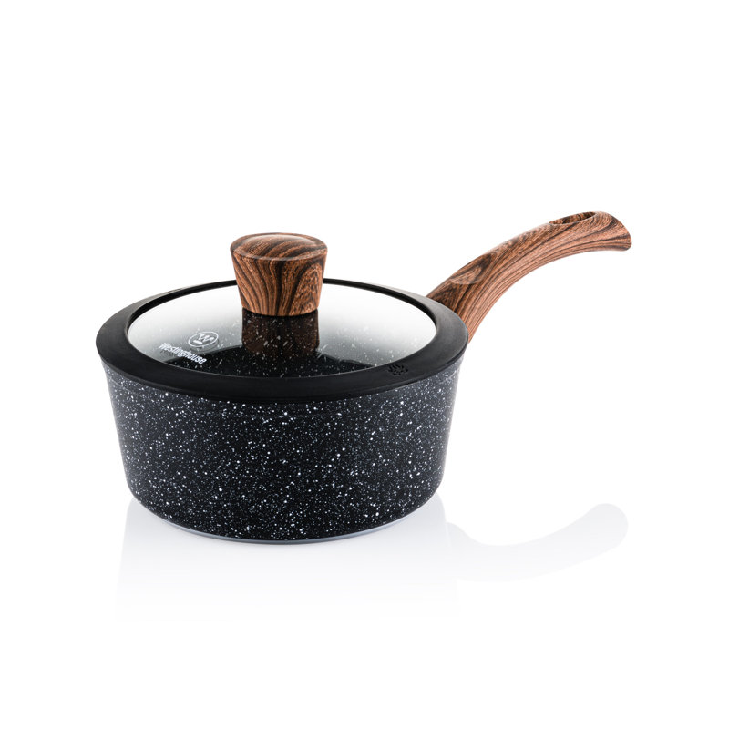 Non-Stick Aluminium Saucepan, 1.8 L