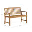 Banc en bois d'acacia 2 places-208119423