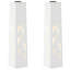 Solar Powered Steel Pathway Light-124424830-124424831