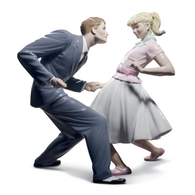 Figurine Let's Swing Couple