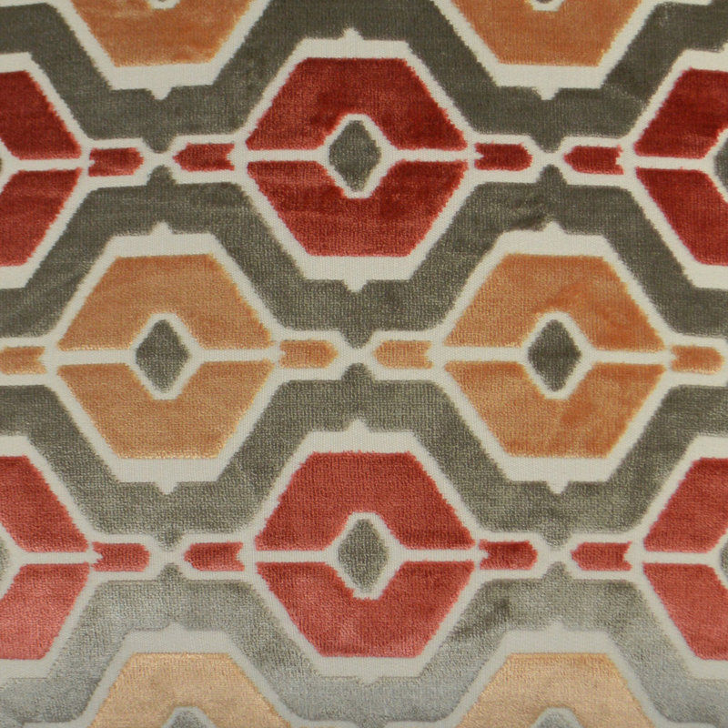 Dellan Pillow Cover & Insert, Coral, Square 22"