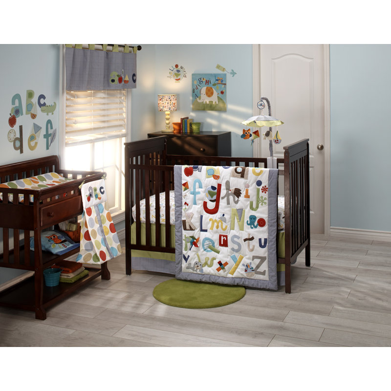 ABC With Me Crib Bedding Set