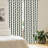  Dog Semi-Sheer Rod Pocket Single Sliding Panel-626669102