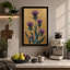 Purple Thistle Study Botanical - Wrapped Canvas-2035126489-2035126464