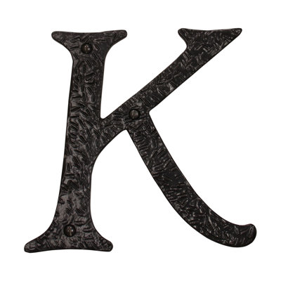6'' H Metal House Letter
