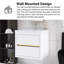 Meuble-lavabo simple mural 24 po avec plateau en composite intégré-618657300