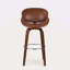 Tabouret tournant 30 "Mid-Century