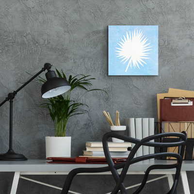 Bayou Breeze 'Tropical Fun Palms Silhouette III' by Courtney Prahl, Acrylic Glass Wall Art, ACR-27075