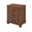 Rustic Three Drawer Reclaimed Solid Wood Farmhouse Nightstand Set Of Two
