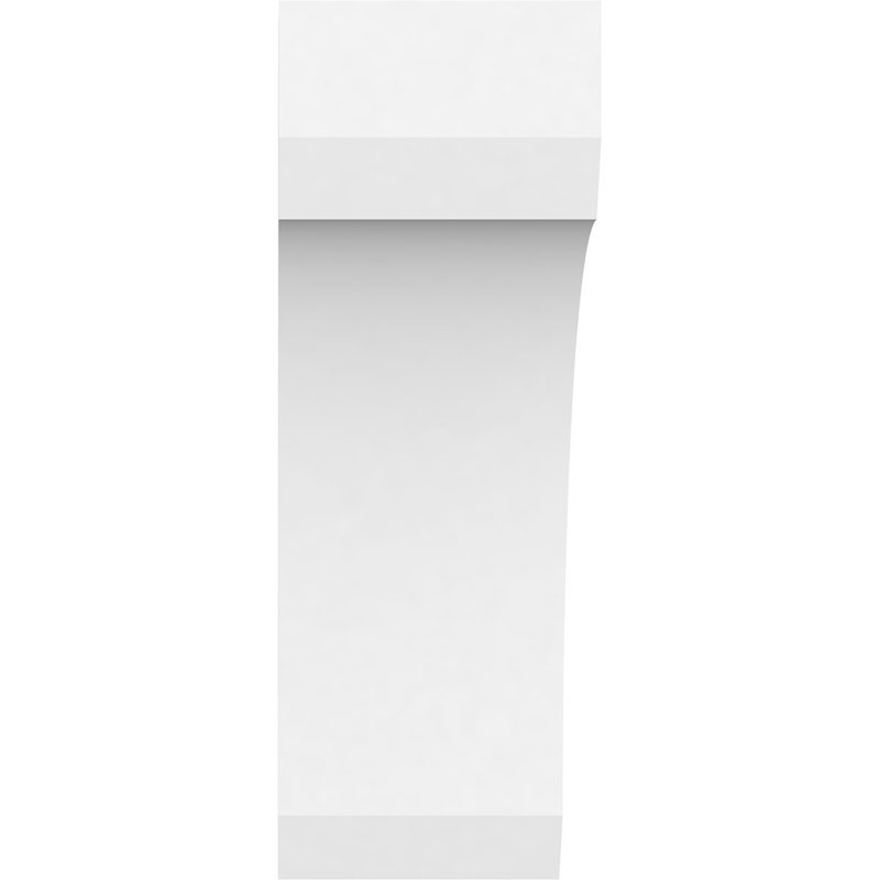 Attelle de genou standard en PVC de qualité architecturale, H 16 po x l 5 po x P 12 po