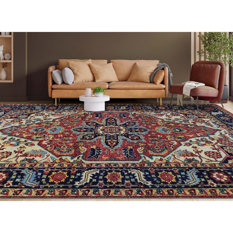 Bakshahesh Wool Oriental Area Rug, Rectangle 10' x 14'