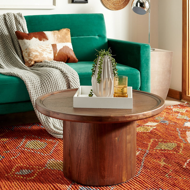 Table basse Acadia, Chêne foncé