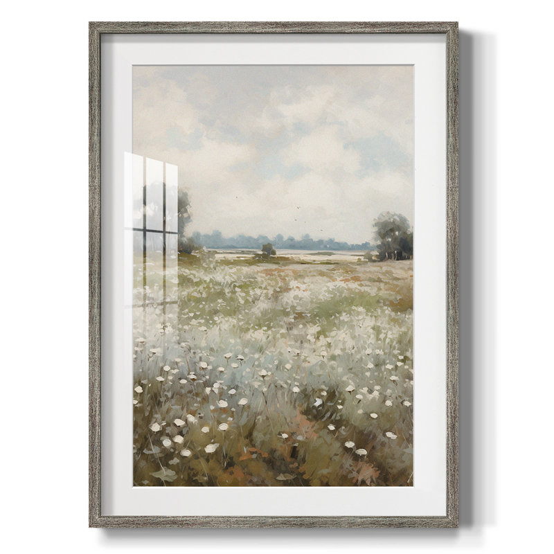 Paysage rétro XXXI - impression encadrée