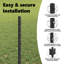 60cm H x 2500cm W Metal Fencing Kits