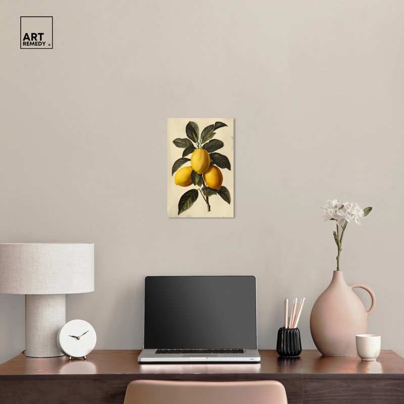 Impression sur toile Zesty Precision par Art Remedy, H 15 po x l 10 po, Toile tendue