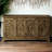 Eletta Transitional 60"L Rectangular Console Table in Oak