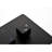 12" Shower System Ceiling Mount, Brass & Stainless, Stylish Matte Head - Elegant Bathroom Detail Black-126673582