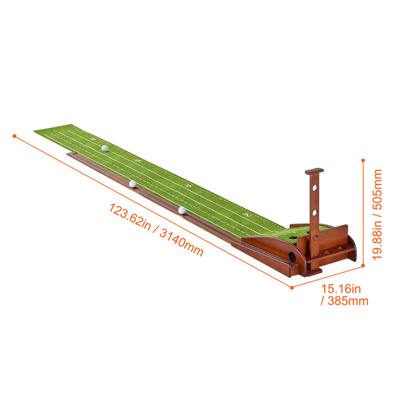 Tapis de golf intérieur 2 trous